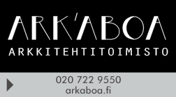Arkkitehtitoimisto Ark'Aboa Oy logo